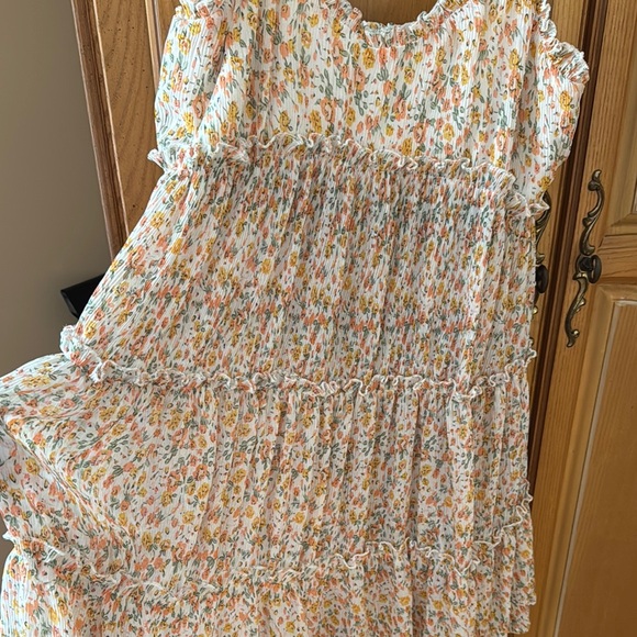 Floral Ruffle Sundress - Picture 3 of 6